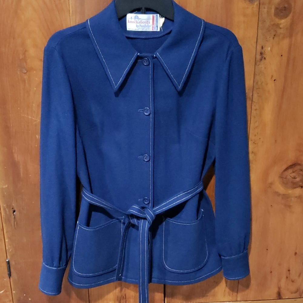 Women's VTG Pendleton Knockabouts Wool Jacket/Coat